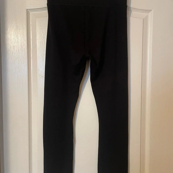 Seafolly Black Splendour Flare Pant Stretch Kick Flare Pull-On Pant Size Small - Picture 4 of 7